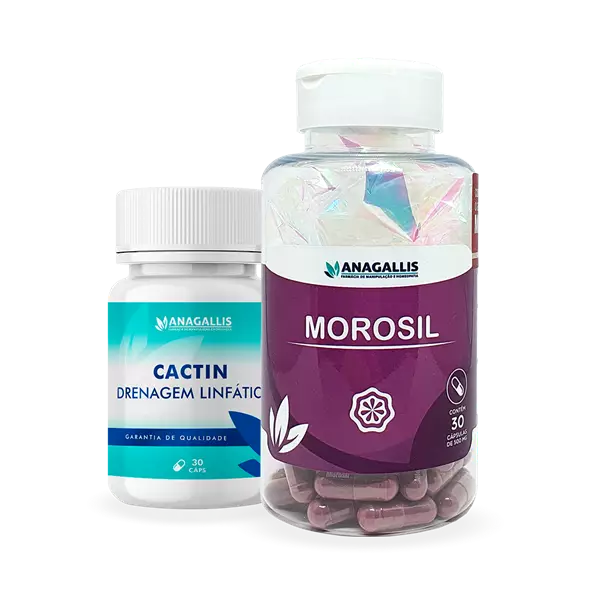 Kit Morosil 500mg 30 cápsulas + Cactin 500mg 30 cápsulas