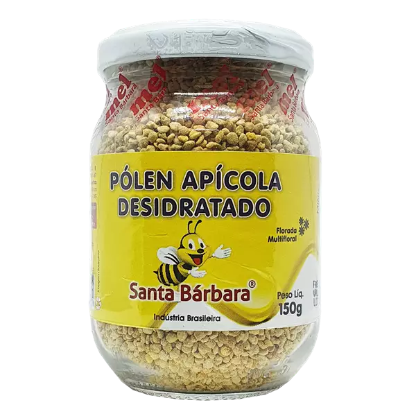 Pólen apícola desidratado 150g santa barbara